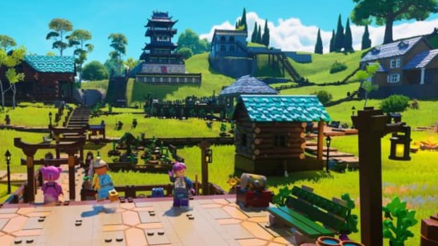 LEGO Fortnite log cabin
